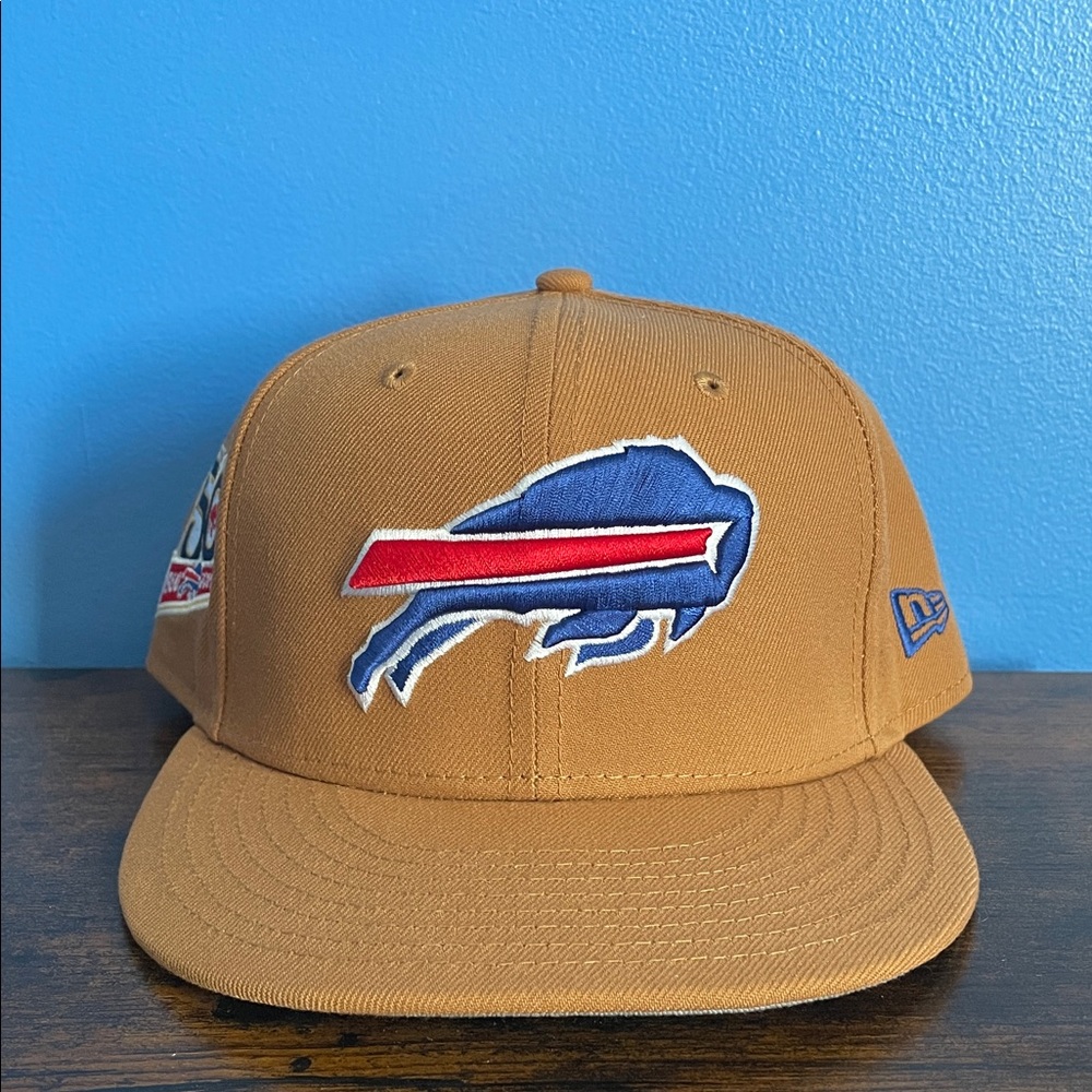Caramel 50th Anniversary Buffalo Bills Cap